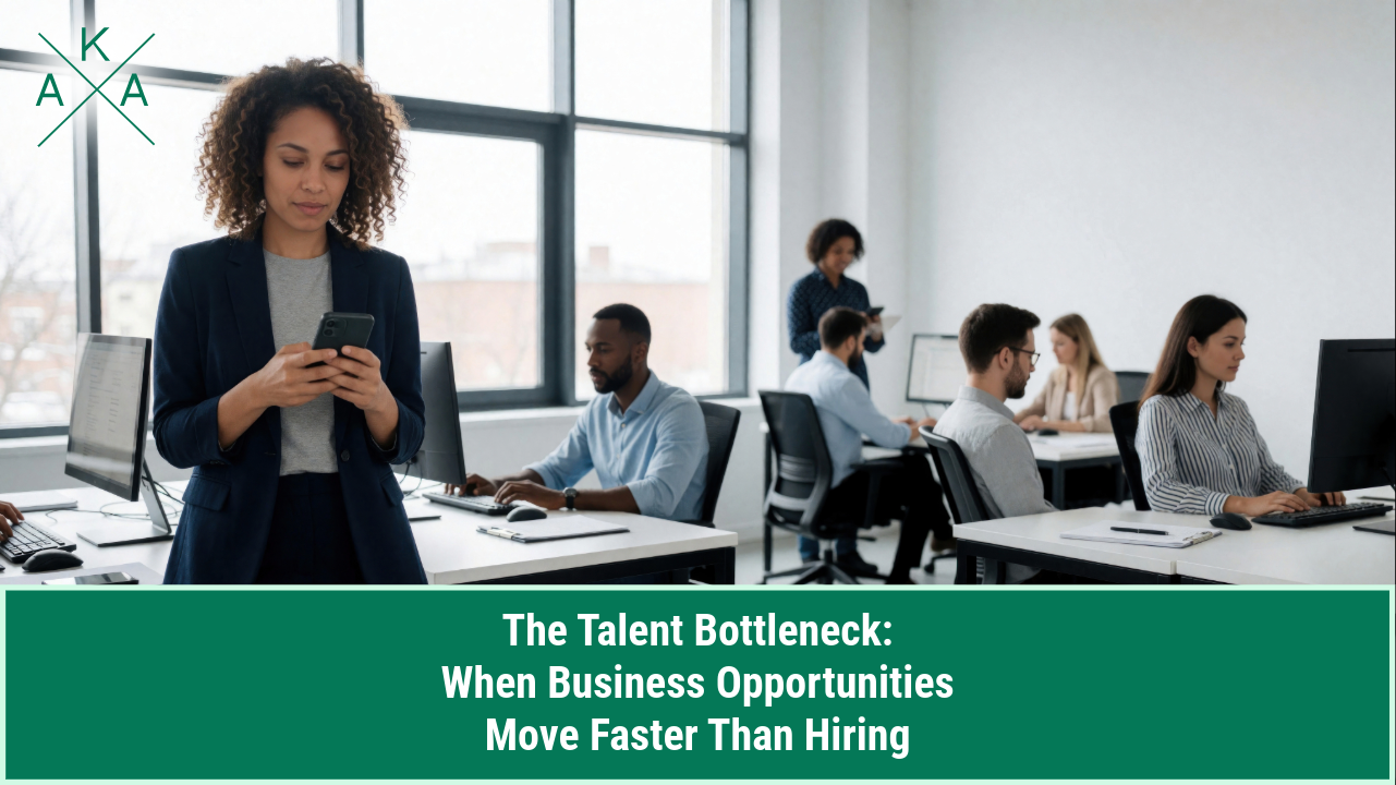 The Talent Bottleneck: When Business Opportunities Move Faster Than Hiring